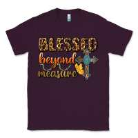 Plum Blessed Beyond Measure Classic Tee - BundleAndBundleShop