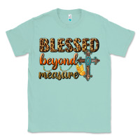 Seafoam Blessed Beyond Measure Classic Tee - BundleAndBundleShop