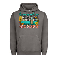Pigment Tornado home is where  you park it Urban Hoodie - texasbilliewilder