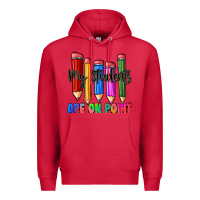 Cardinal my students are on point Premium Hoodie - Zillion Design Studio