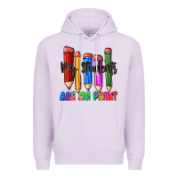 Lilac my students are on point Premium Hoodie - Zillion Design Studio