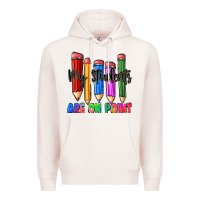 Pale Pink my students are on point Premium Hoodie - Zillion Design Studio