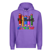 Purple my students are on point Premium Hoodie - Zillion Design Studio