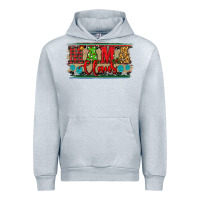 Heather Grey Western Christmas Mama Claus Urban Hoodie - RanaPortraitStore