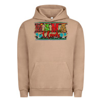 Pigment Burro Western Christmas Mama Claus Urban Hoodie - RanaPortraitStore