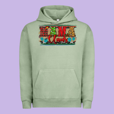 Urban Hoodie Western Christmas Mama Claus