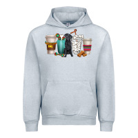 Heather Grey labrador retriever dog coffee cups Urban Hoodie - texasbilliewilder