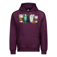 Mauve Wine labrador retriever dog coffee cups Urban Hoodie - texasbilliewilder
