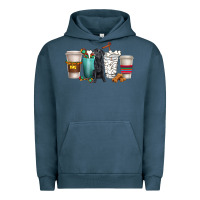 Pigment Midnight Navy labrador retriever dog coffee cups Urban Hoodie - texasbilliewilder