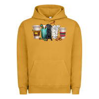 Pigment Peanut Butter labrador retriever dog coffee cups Urban Hoodie - texasbilliewilder