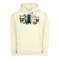 Pigment Pistachio labrador retriever dog coffee cups Urban Hoodie - texasbilliewilder
