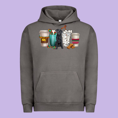 Urban Hoodie labrador retriever dog coffee cups