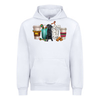 White labrador retriever dog coffee cups Urban Hoodie - texasbilliewilder