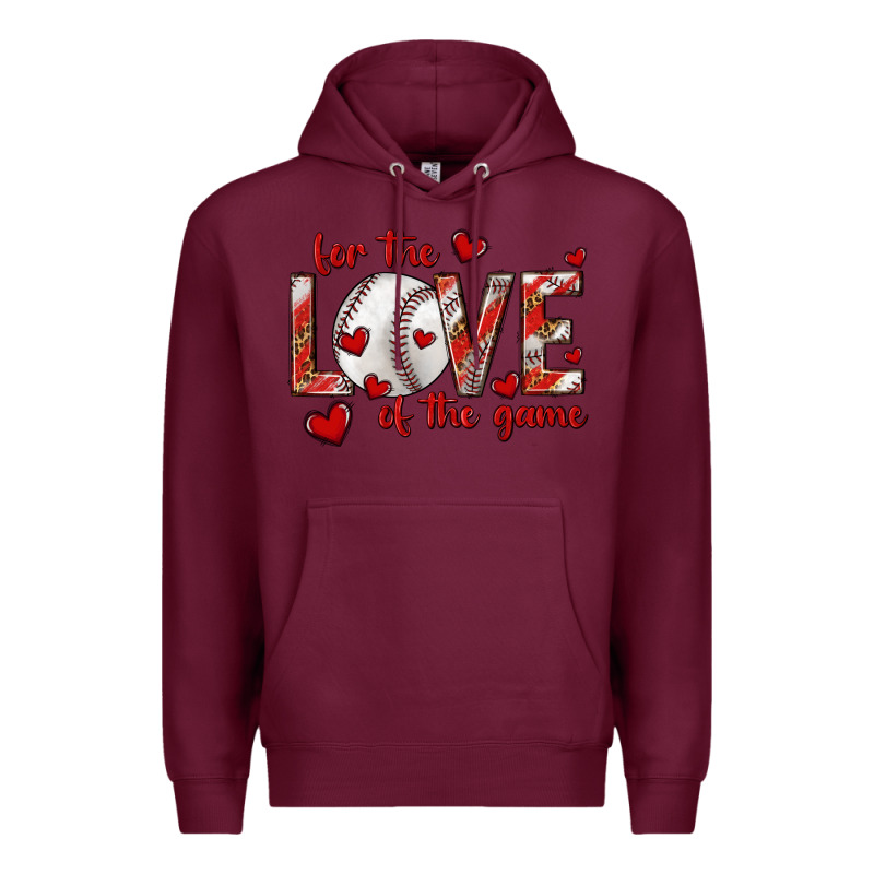 For The Love Of The Game Baseball Premium Hoodie by texasbilliewilder | Teevron