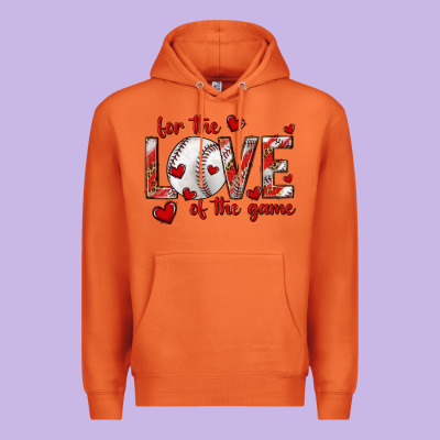 For The Love Of The Game Baseball Premium Hoodie Designed By Texasbilliewilder