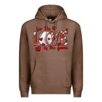 Chestnut for the love of the game baseball Premium Hoodie - texasbilliewilder