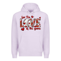 Lilac for the love of the game baseball Premium Hoodie - texasbilliewilder