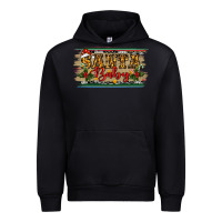Black Santa Baby Western Christmas Urban Hoodie - RanaPortraitStore