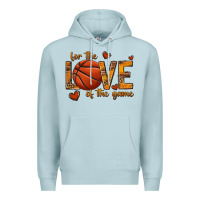 Blue Mist for the love of the game basketball Premium Hoodie - texasbilliewilder