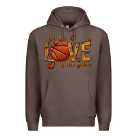 Coffee for the love of the game basketball Premium Hoodie - texasbilliewilder