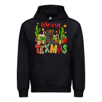 Black merry texmas Urban Hoodie - Zillion Design Studio