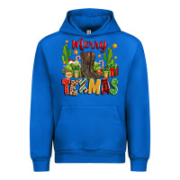 Cobalt merry texmas Urban Hoodie - Zillion Design Studio