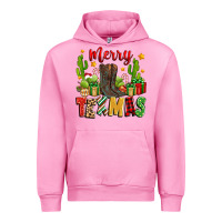 Fuchsia Pink merry texmas Urban Hoodie - Zillion Design Studio