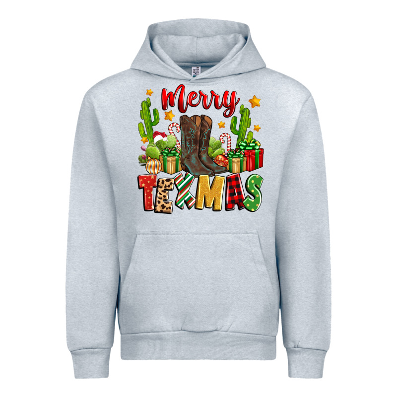 Merry Texmas Urban Hoodie by Zillion Design Studio | Teevron