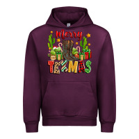 Mauve Wine merry texmas Urban Hoodie - Zillion Design Studio