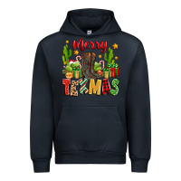 Navy merry texmas Urban Hoodie - Zillion Design Studio