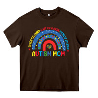 Chocolate Brown often stressed a bit of a mess totally blessed aut Heavy Core Tee - CowhideDigitalArt