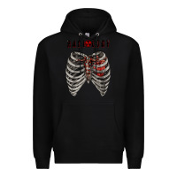 Black Radiology Premium Hoodie - RanaPortraitStore