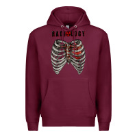Burgundy Radiology Premium Hoodie - RanaPortraitStore