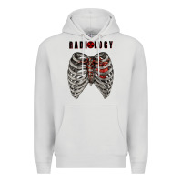 Dove Grey Radiology Premium Hoodie - RanaPortraitStore