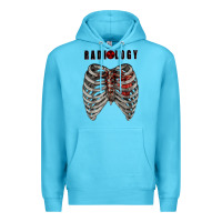 Ocean Blue Radiology Premium Hoodie - RanaPortraitStore