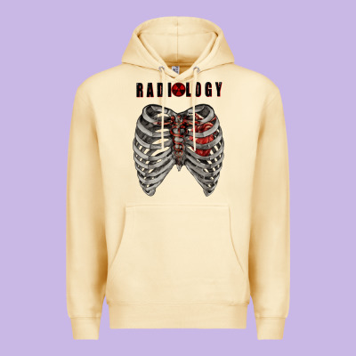 Radiology Premium Hoodie Designed By Ranaportraitstore