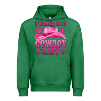 Emerald i wanna be a cowboy baby Urban Hoodie - texasbilliewilder
