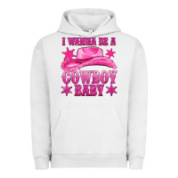 Pigment Lunar Rock i wanna be a cowboy baby Urban Hoodie - texasbilliewilder