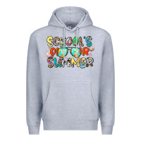 Heather Grey school's out for summer Premium Hoodie - Zillion Design Studio