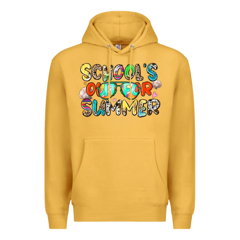 School's Out For Summer Premium Hoodie by Zillion Design Studio | Teevron