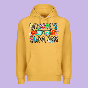 School's Out For Summer Premium Hoodie Designed By Zillion Design Studio