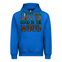 Cobalt life is good in the wood Urban Hoodie - texasbilliewilder