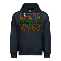 Navy life is good in the wood Urban Hoodie - texasbilliewilder