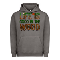 Pigment Tornado life is good in the wood Urban Hoodie - texasbilliewilder