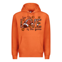 Carrot for the love of the game football Premium Hoodie - texasbilliewilder