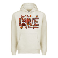 Oatmeal Heather for the love of the game football Premium Hoodie - texasbilliewilder