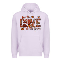 Lilac for the love of the game football Premium Hoodie - texasbilliewilder