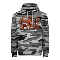 Slate Camo for the love of the game football Premium Hoodie - texasbilliewilder
