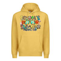 Antique Gold school's out for summer teacher life Premium Hoodie - Zillion Design Studio