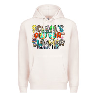 Pale Pink school's out for summer teacher life Premium Hoodie - Zillion Design Studio
